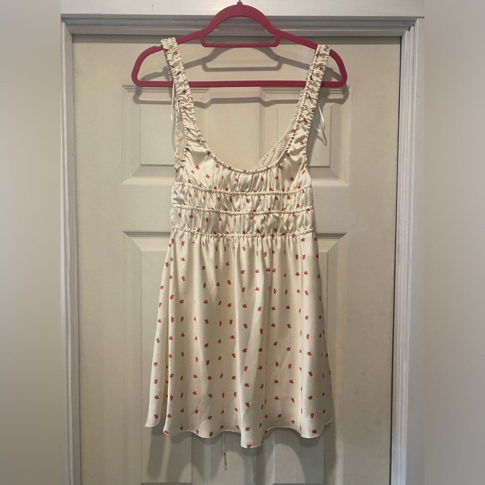 Zara Mini Floral Pattern Dress - Picture 2 of 6